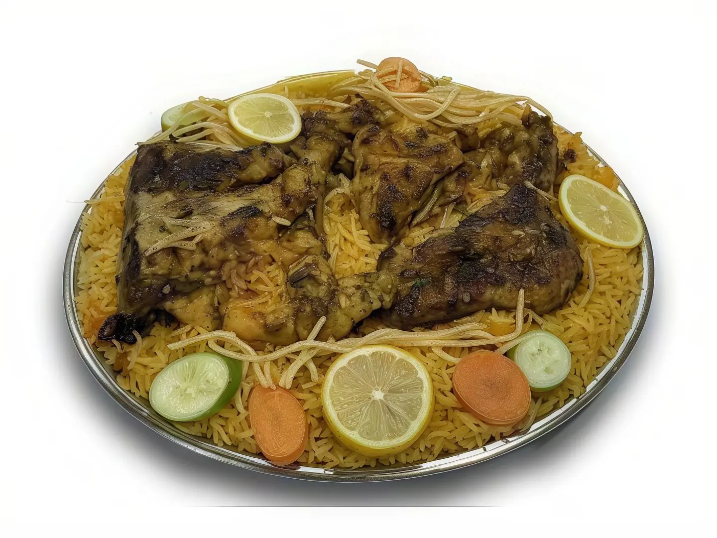 مغش لحم مع الرز