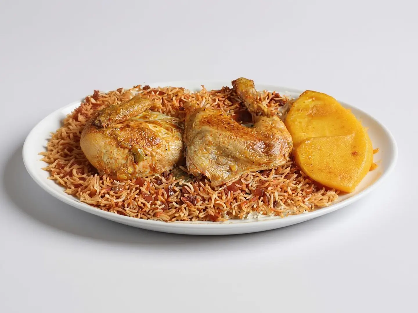 كبسه كويتى حبه دجاج مع الارز