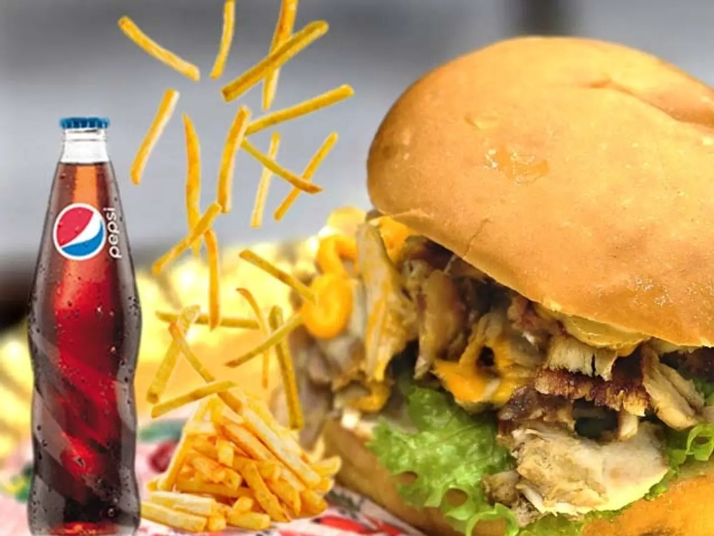 Burger Shawarma Meal