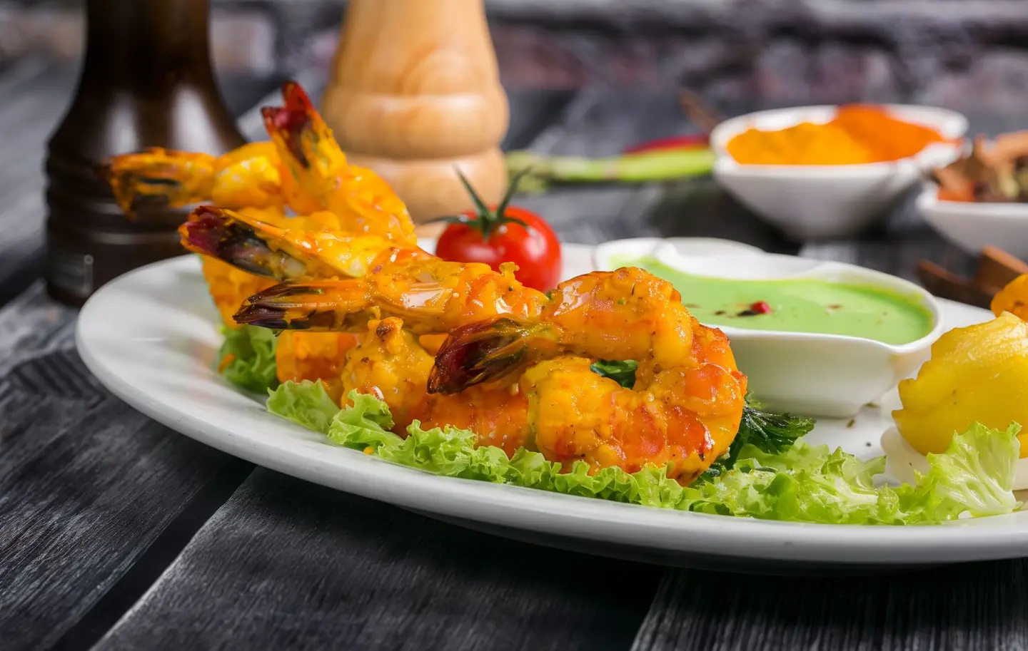 127. Tikka Prawns