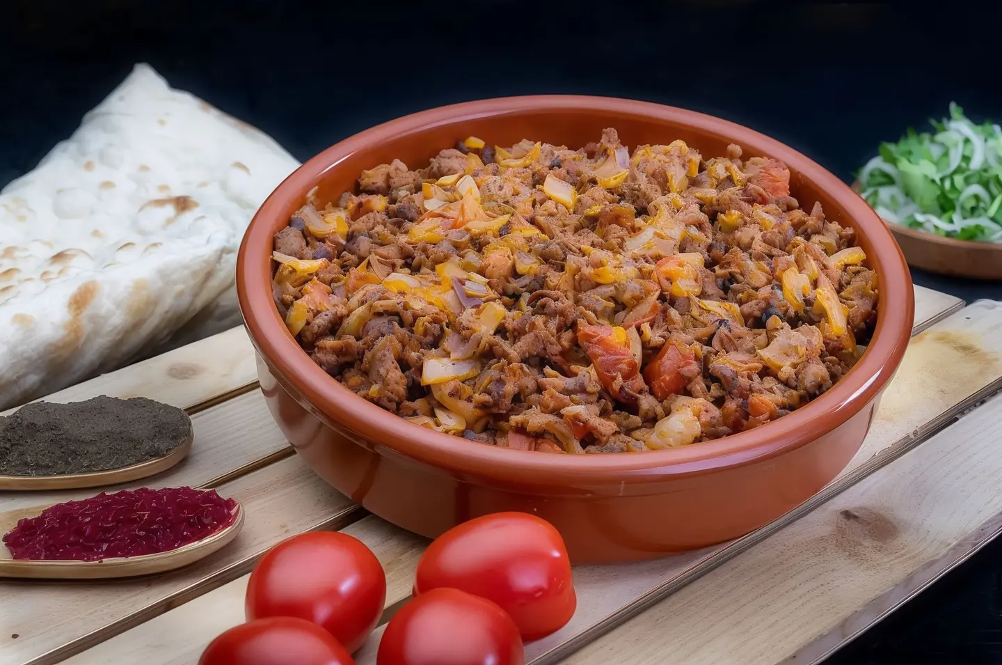 Oven Baked Meat Awsal