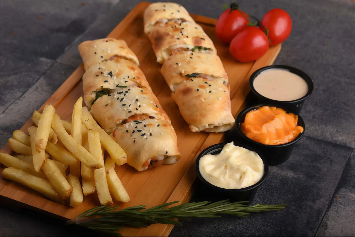 Chicken Awsal Pie With Labneh And Cheese