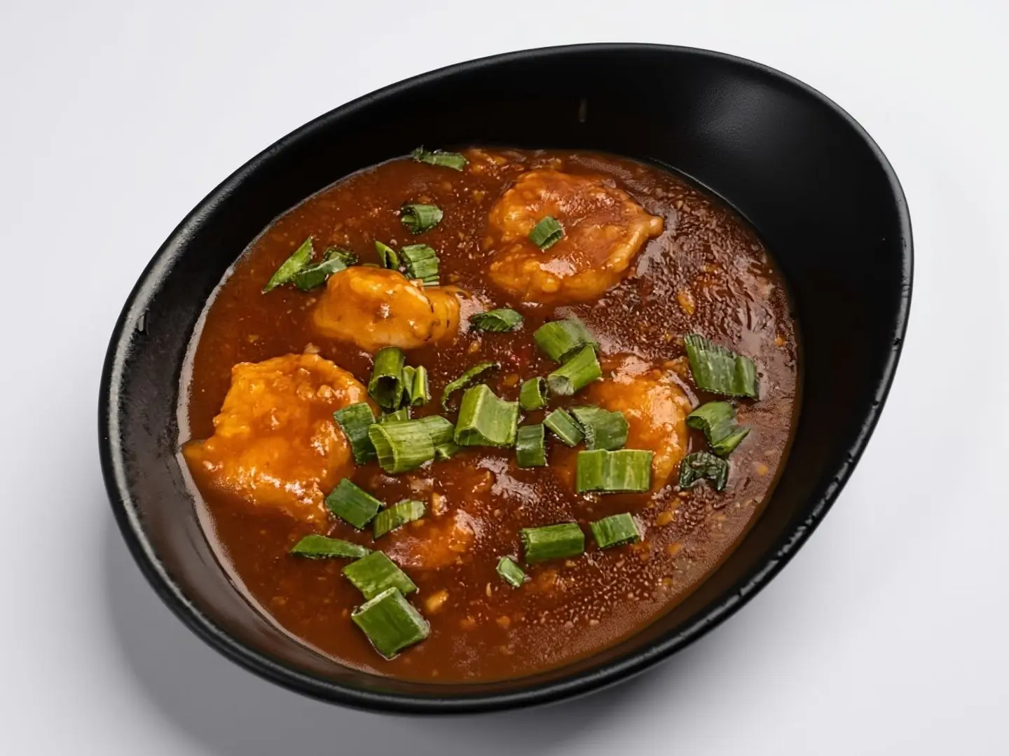 روبيان بالصلصة المشكلة الحارة