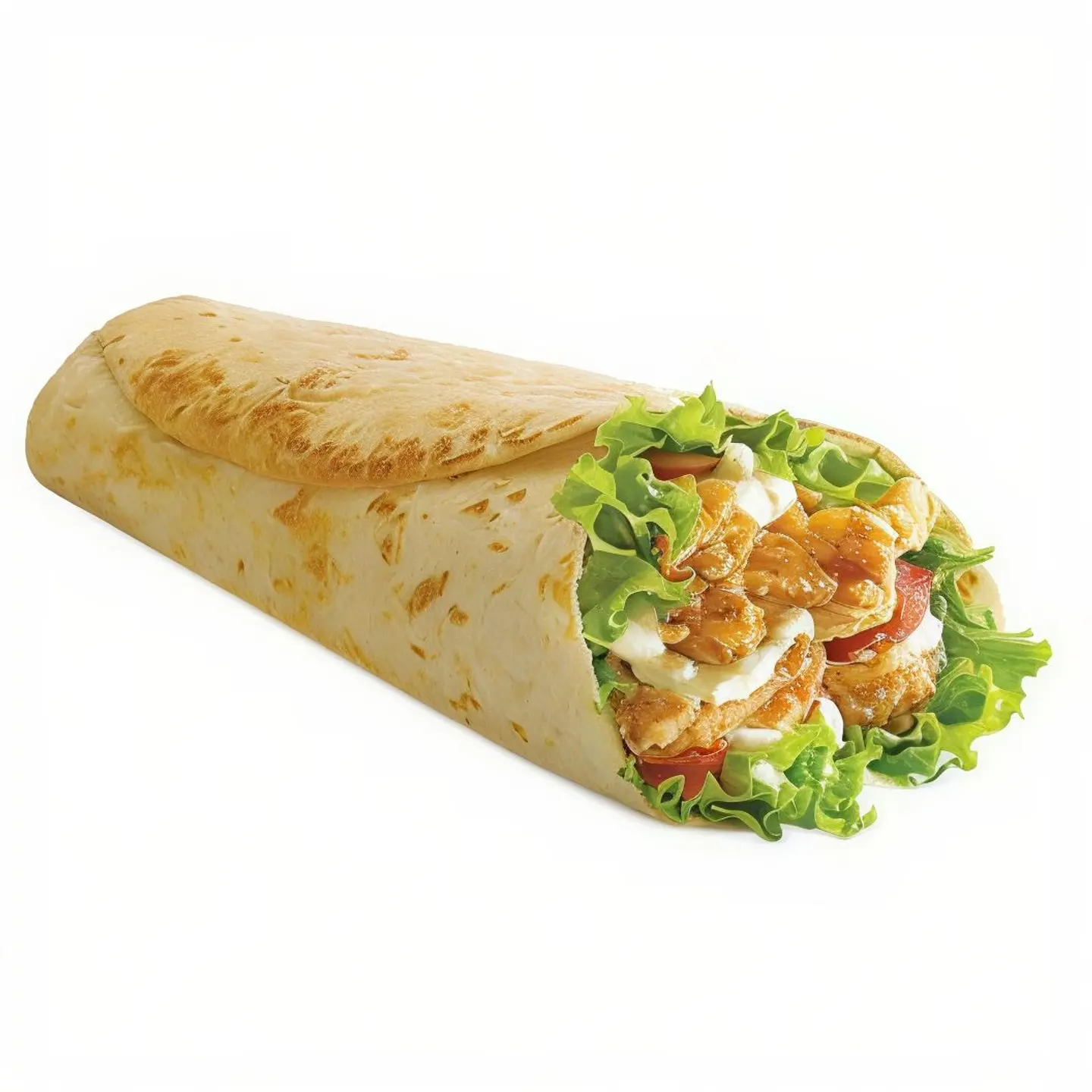 ساندوتش تورتيلا كبير