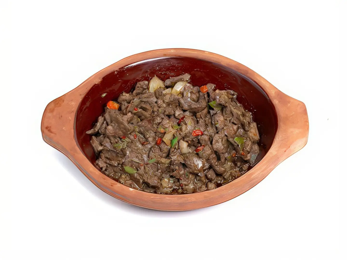 Oven Baked Liver With Tomato