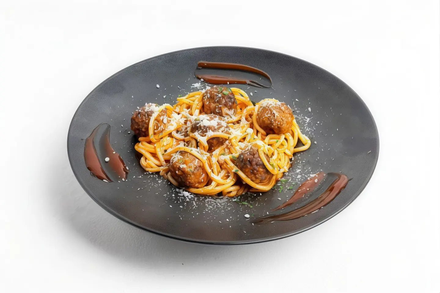 سباجيتي كرات اللحم