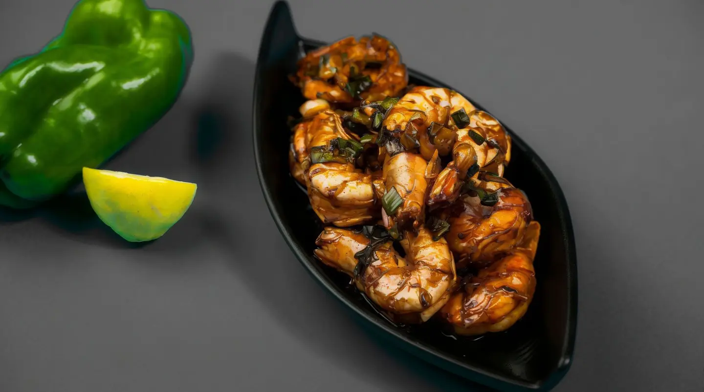 روبيان بالزبدة