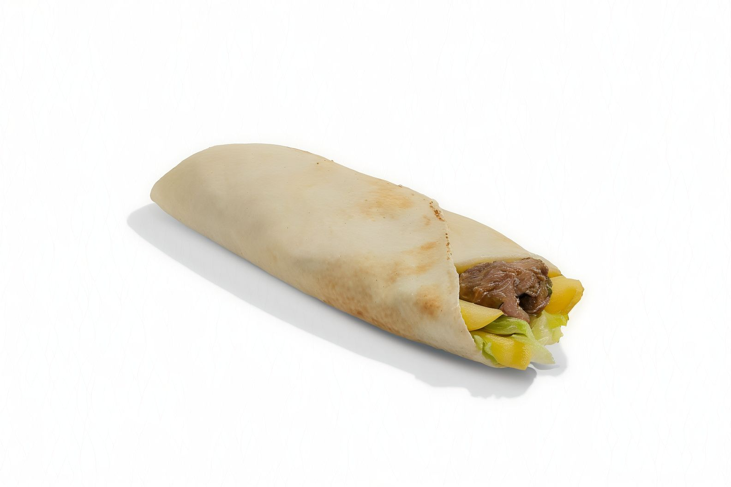 طبق عربي مبشور لحم