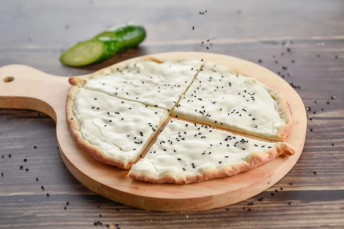 فطيرة جبن سائل