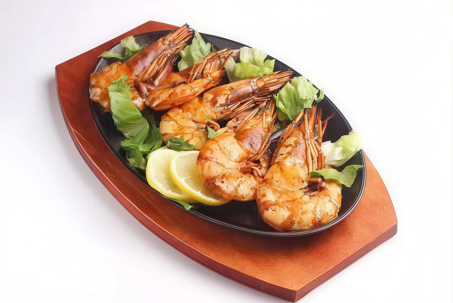 A Quarter Kilo Of Oven Grilled Shrimp