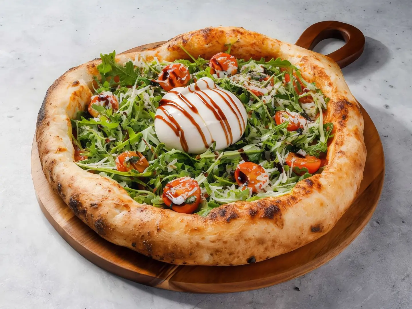 بيتزا بوراتا