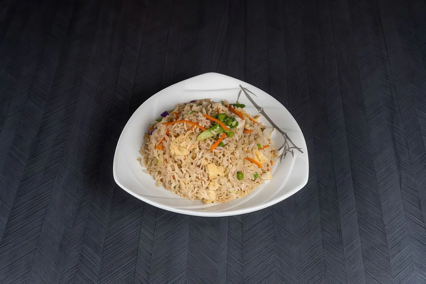 أرز مقلي بالبيض