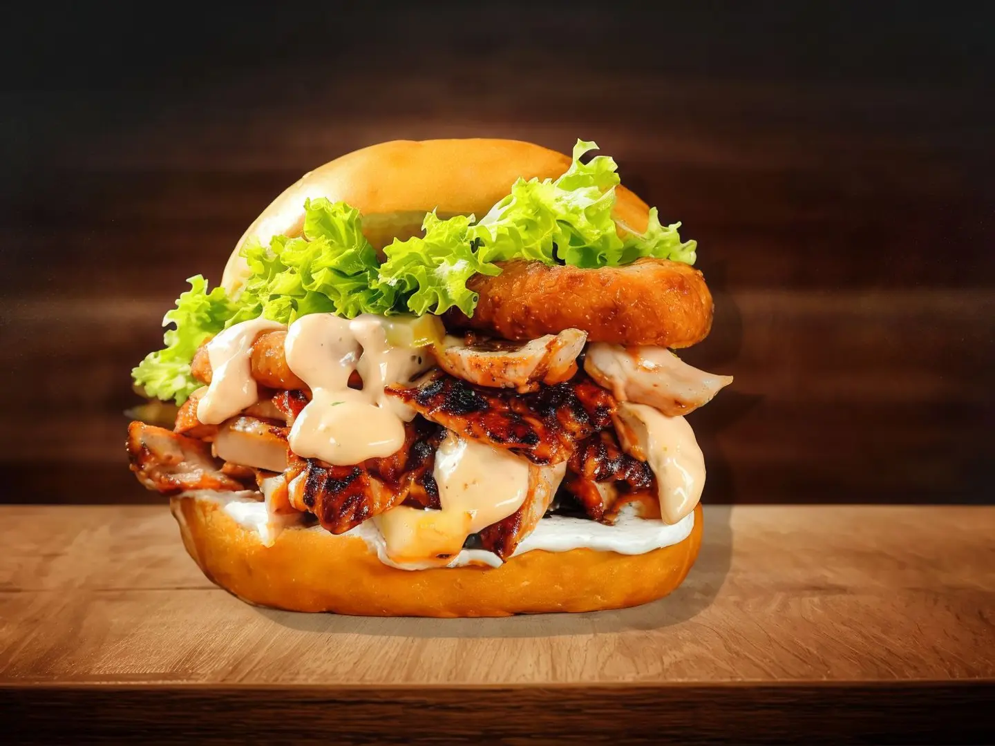 شاورما برجر دجاج