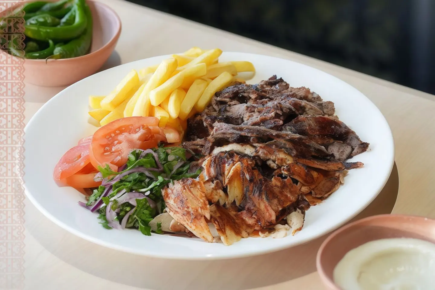 Mixed Shawarma Plate