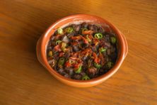 طاجن لحم بالخضار