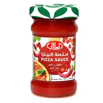 العلالي صلصة البيتزا بالفلفل الاحمر 320 جرام