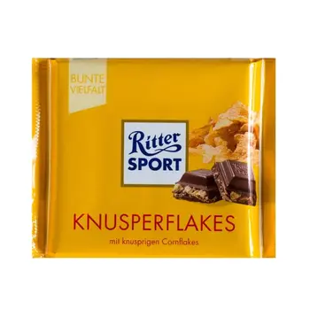 Ritter Sport Chocolate With Corn Flakes 100g