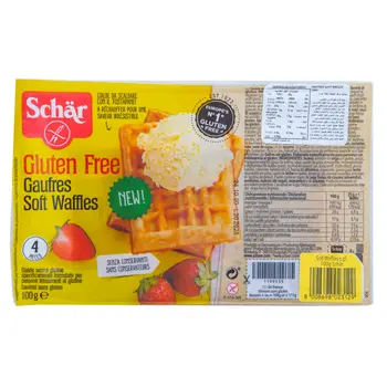 Schargluten Free Soft Waffles 100G