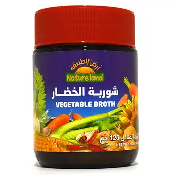 أرض الطبيعة شوربة الخضار 125جرام