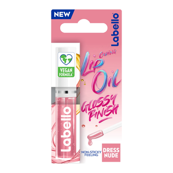 Labello Lip Oil Moisturising Lip Care Dress Nude 5.5ml