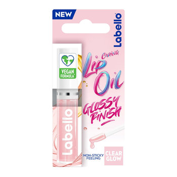 Labello Lip Oil Moisturising Lip Care Clear Glow 5.5ml