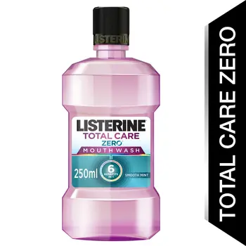 Listerine Mouthwash Total Care Zero Alcohol Smooth Mint 250ml