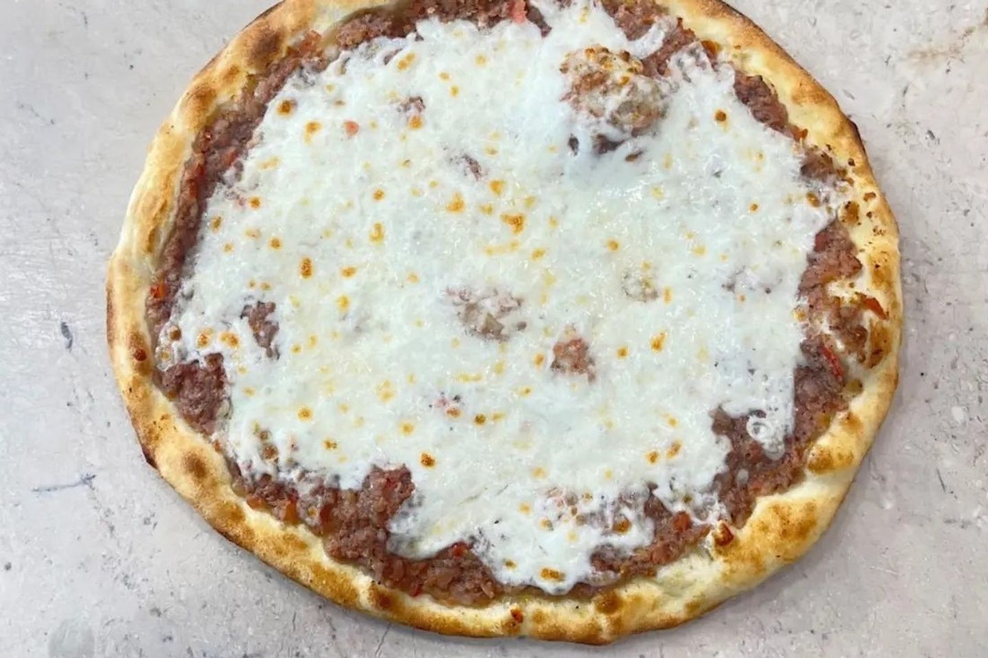 Meat With Cheese And Labneh