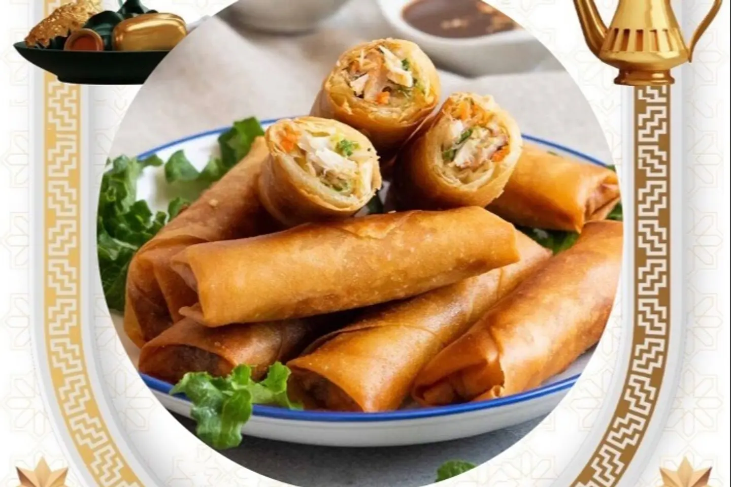 Spring Rolls With Vegetables