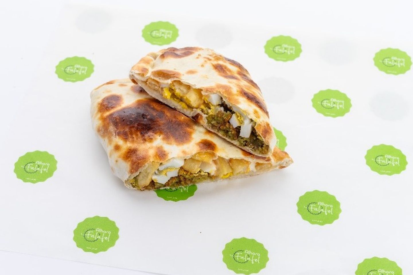 Falafel Pie With Cheese