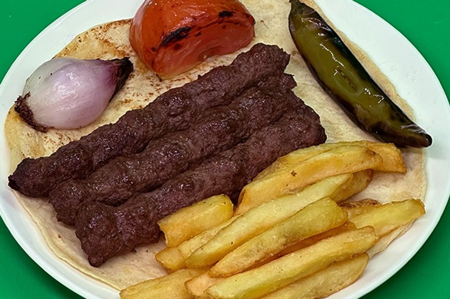 صحن لحم