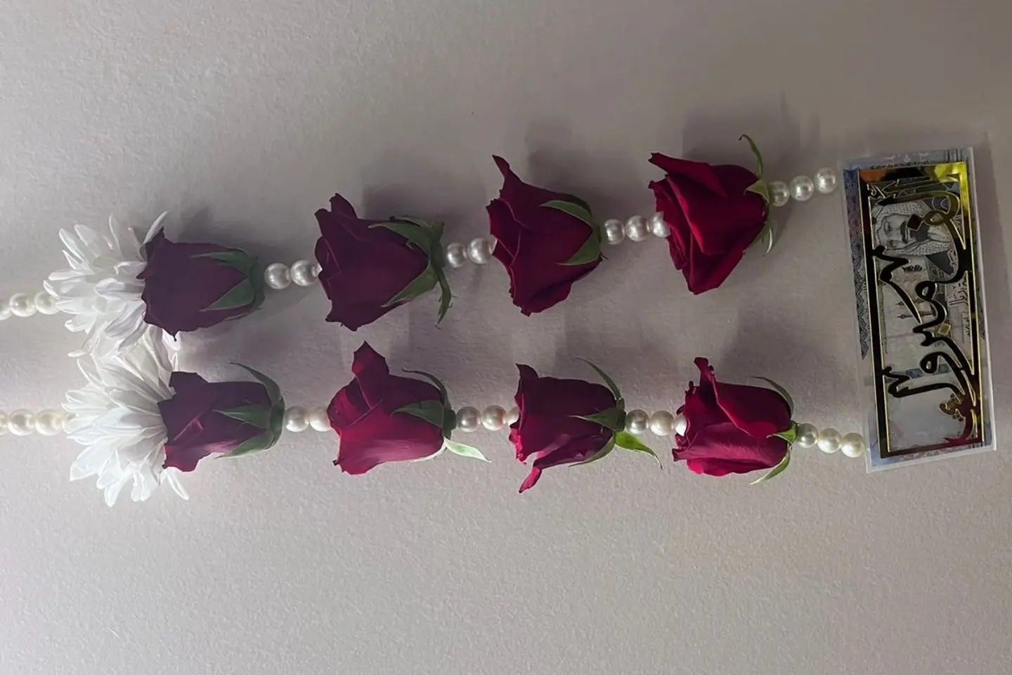 Necklace With Acrylic Envelope
