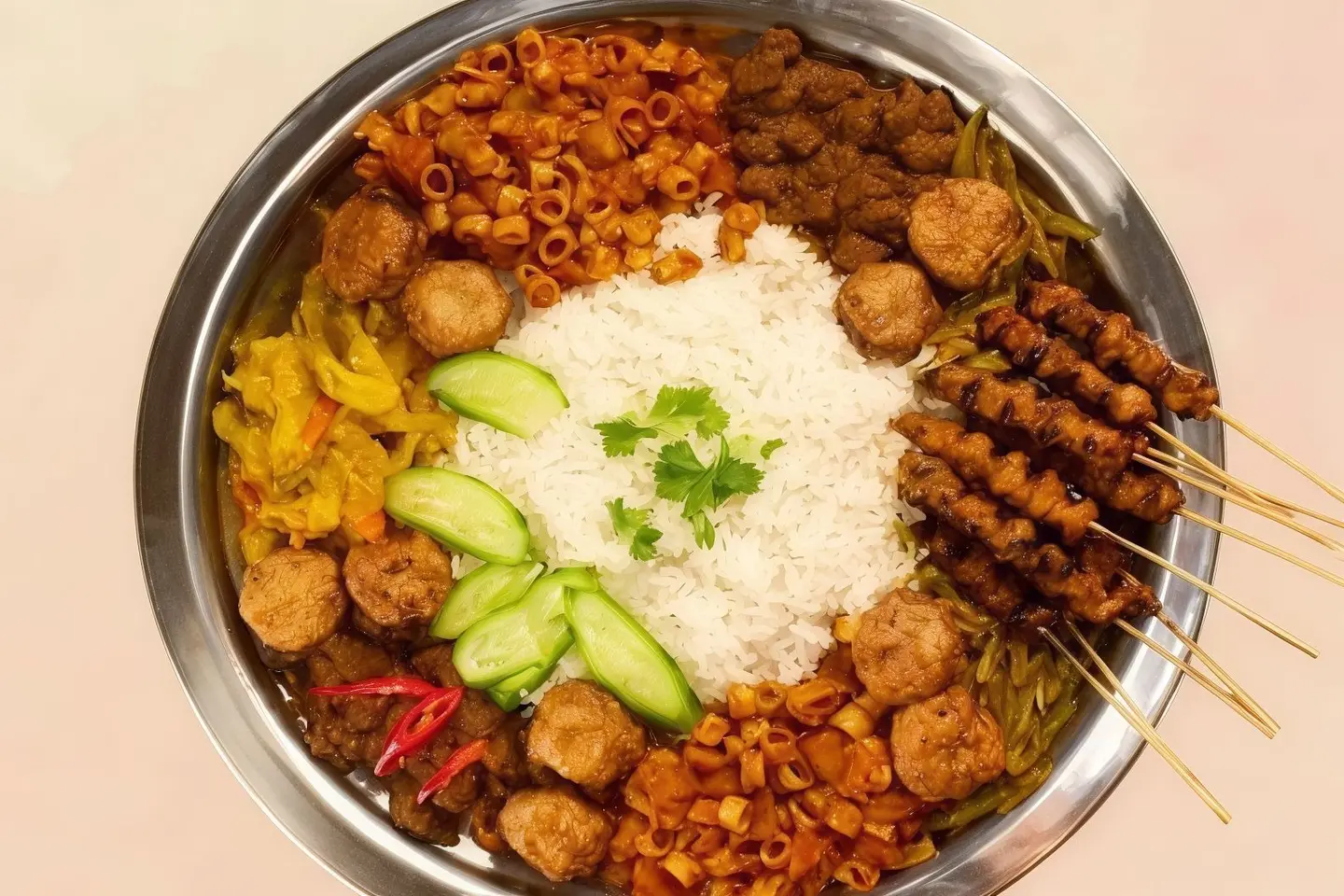 Family Jawi Blabal Mix Chicken Satay