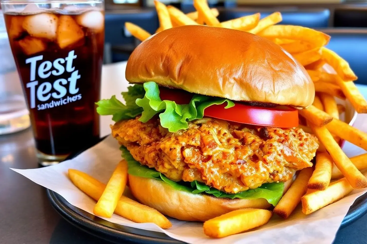 Meal Chicken Burger