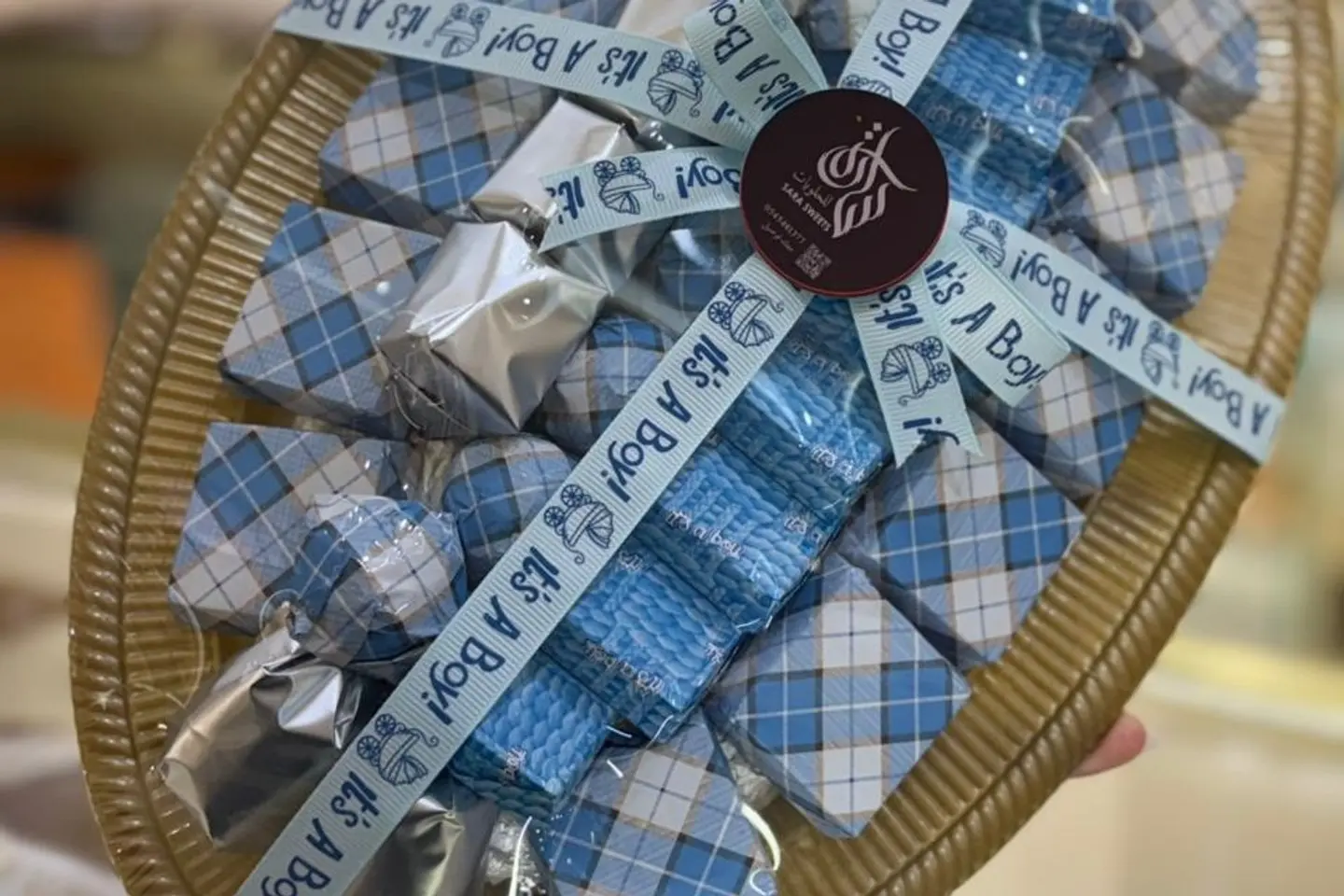 صينية شوكولاتة بلجيكية مكس بيبي بوي