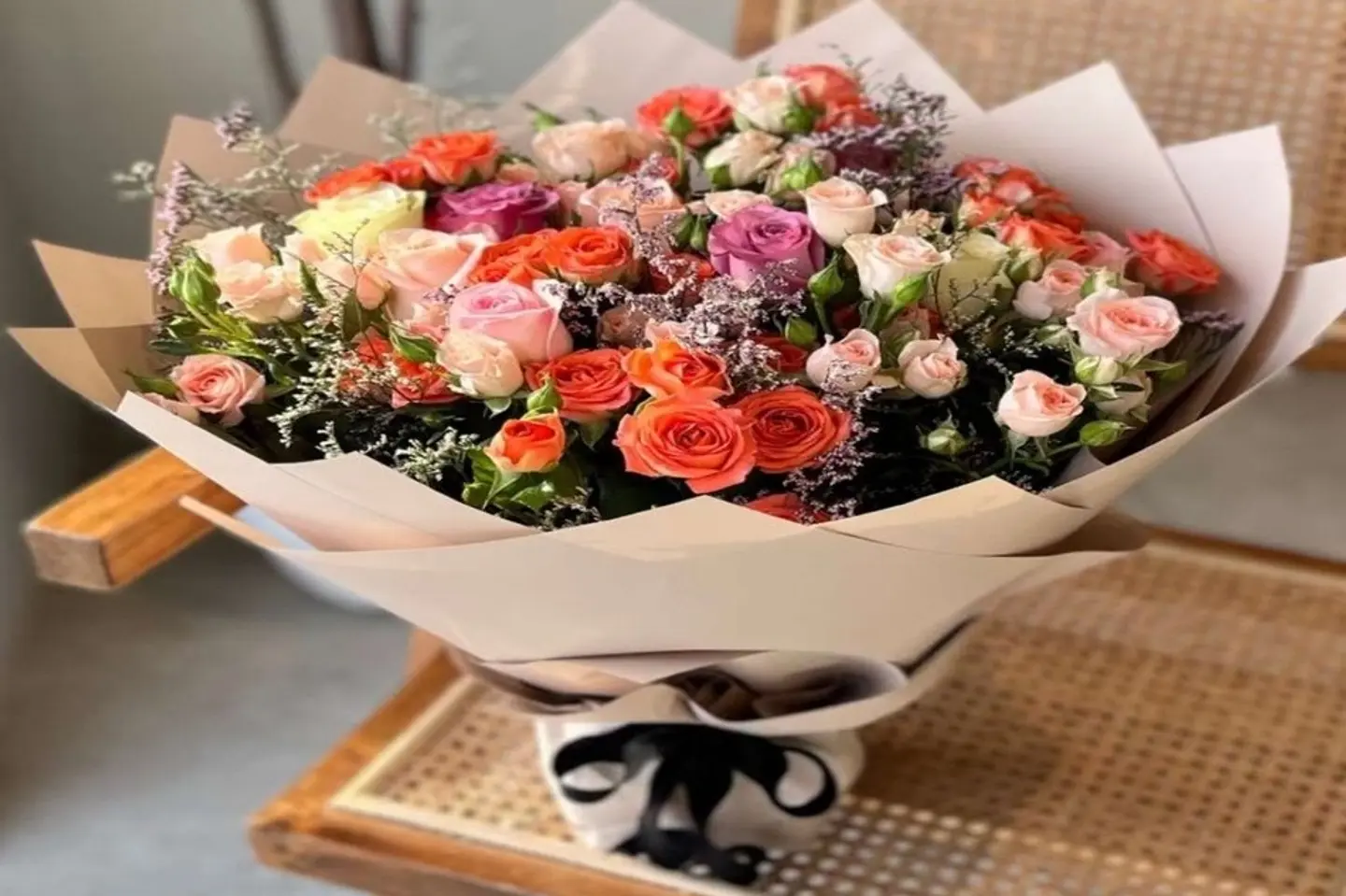 باقة عبق الزهور