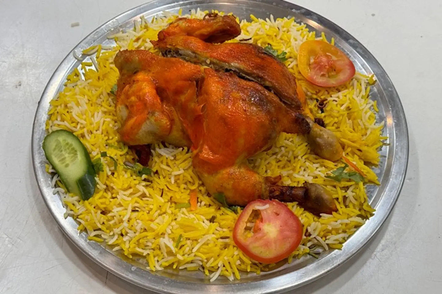 Full Chicken Mandi With Rice
