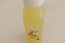 عصير ليمون زنجبيل طازج