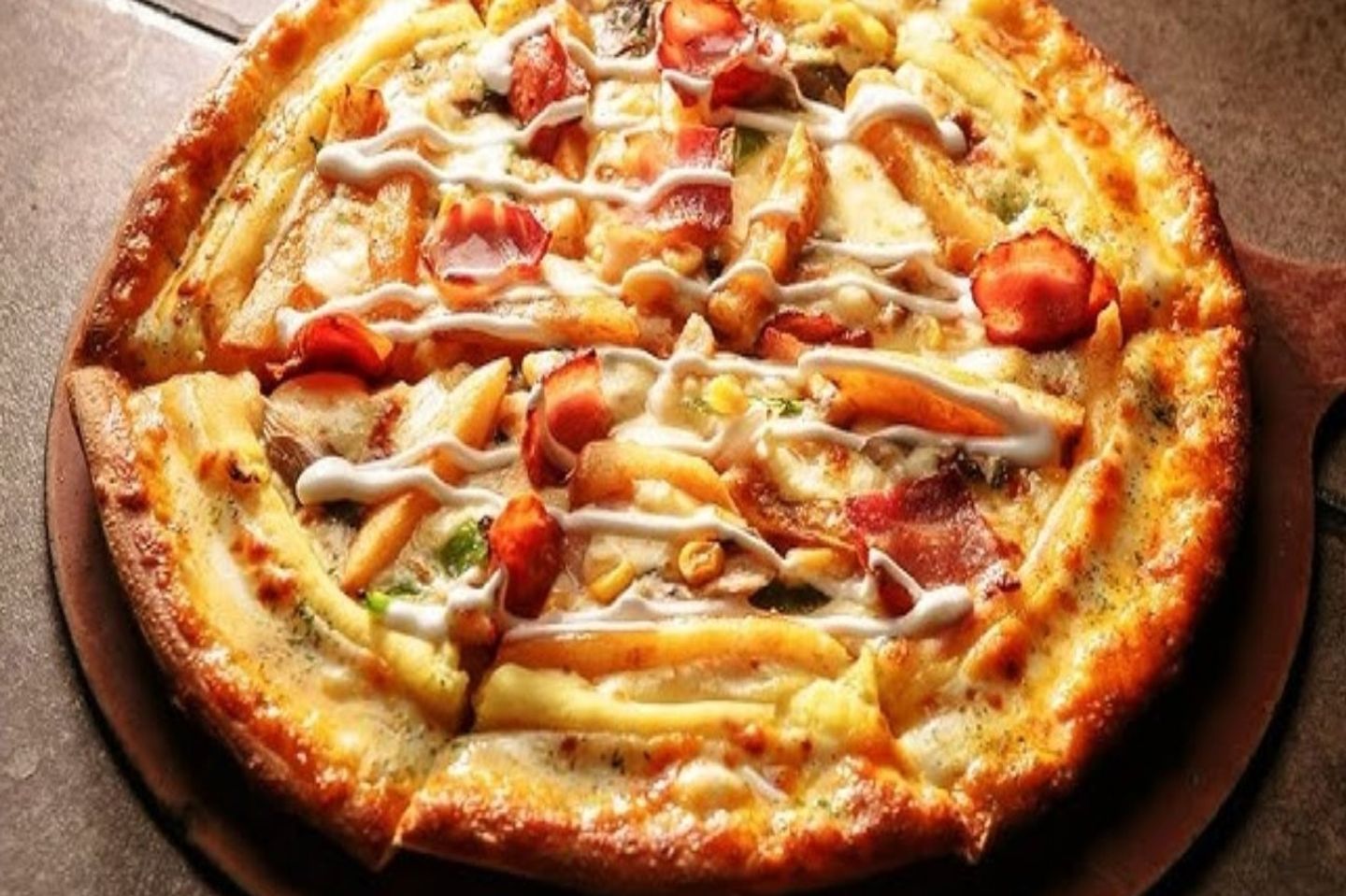 Cheese Potato Pizza