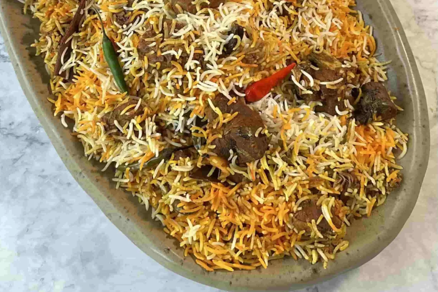 Meat Biryani