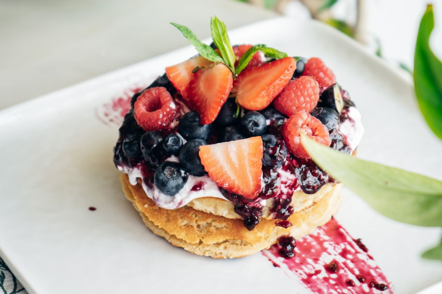 La Foret Berries Gluten Free Pancake