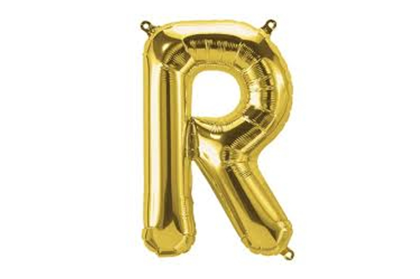 بالون حرف آر ذهبي