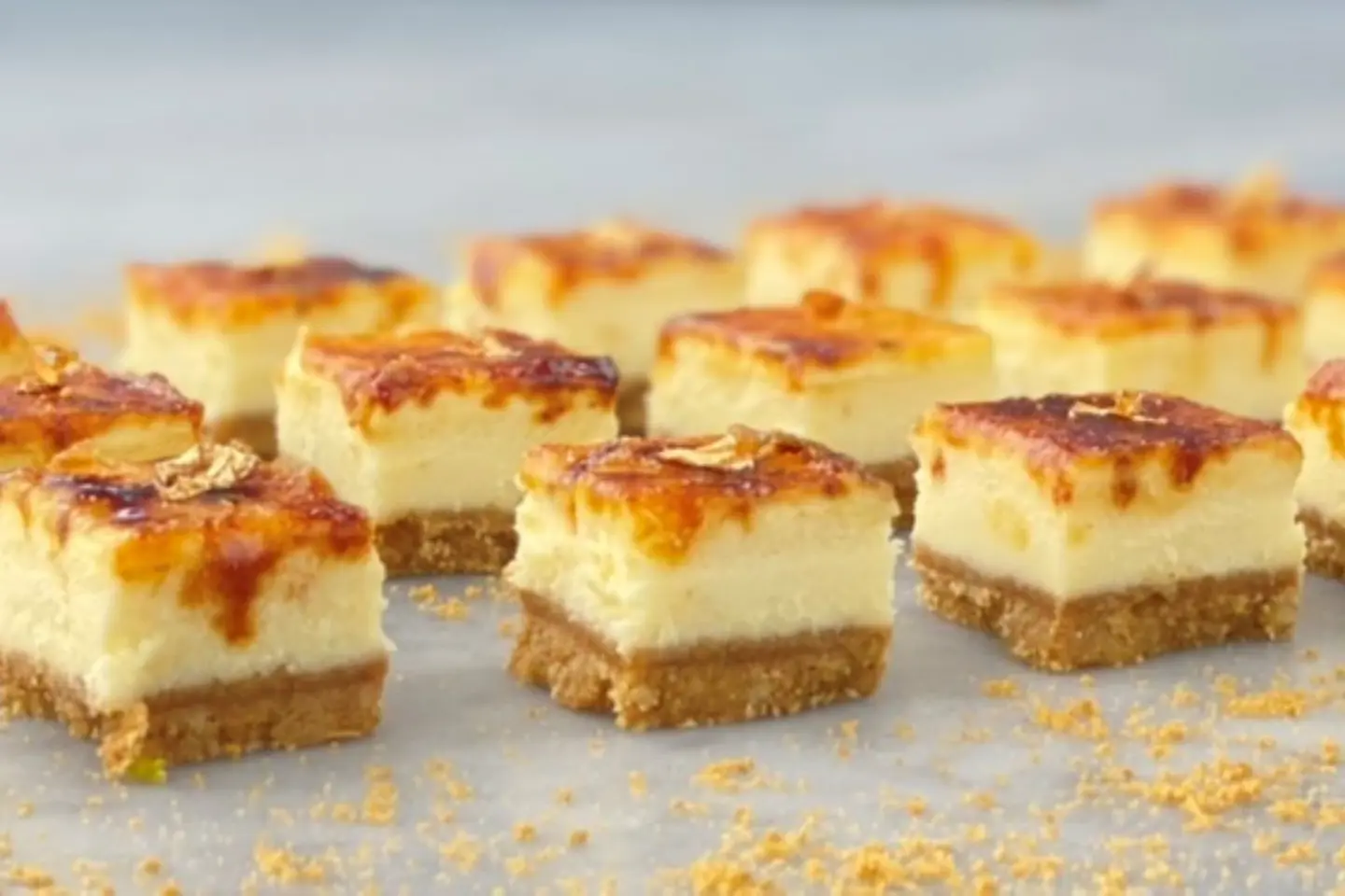 Mini Creme Brulee Cheesecake Per Pc