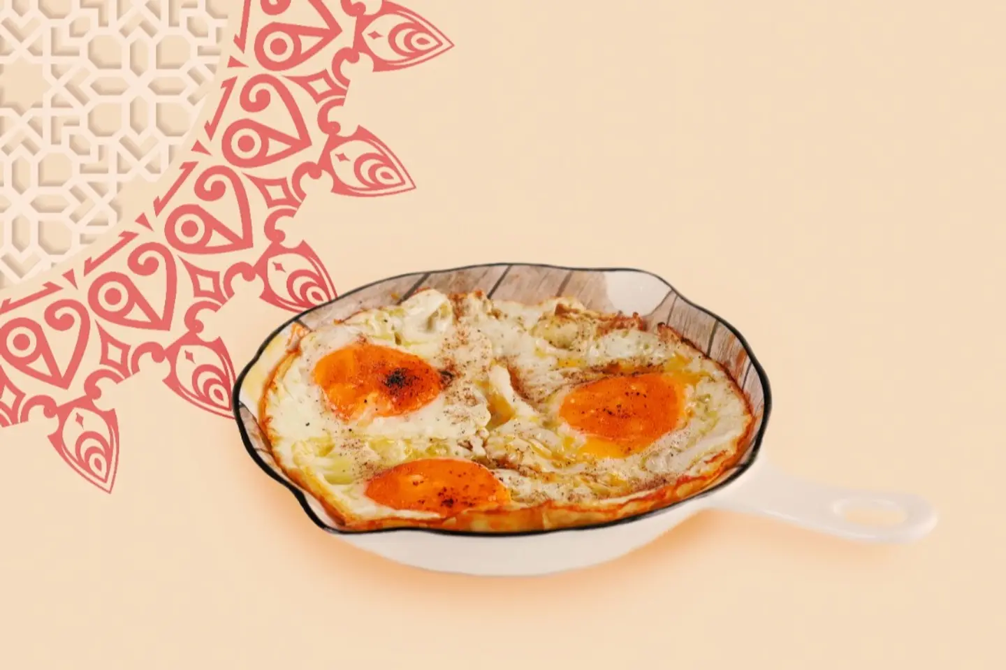 Fried Egg Plate