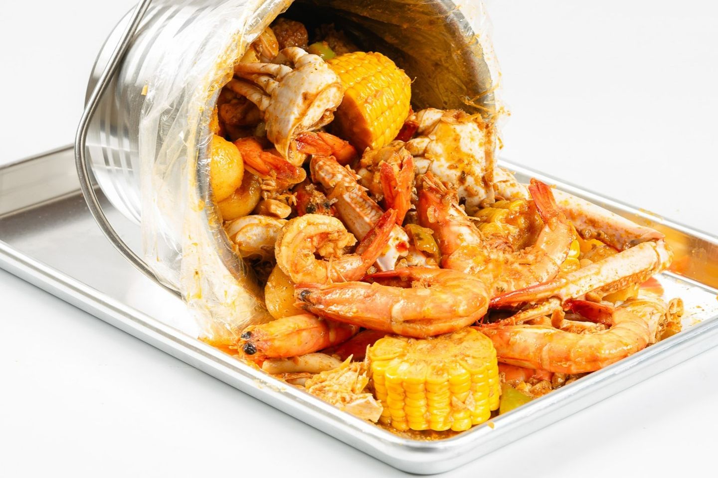 سطل روبيان بصوص الكيجن