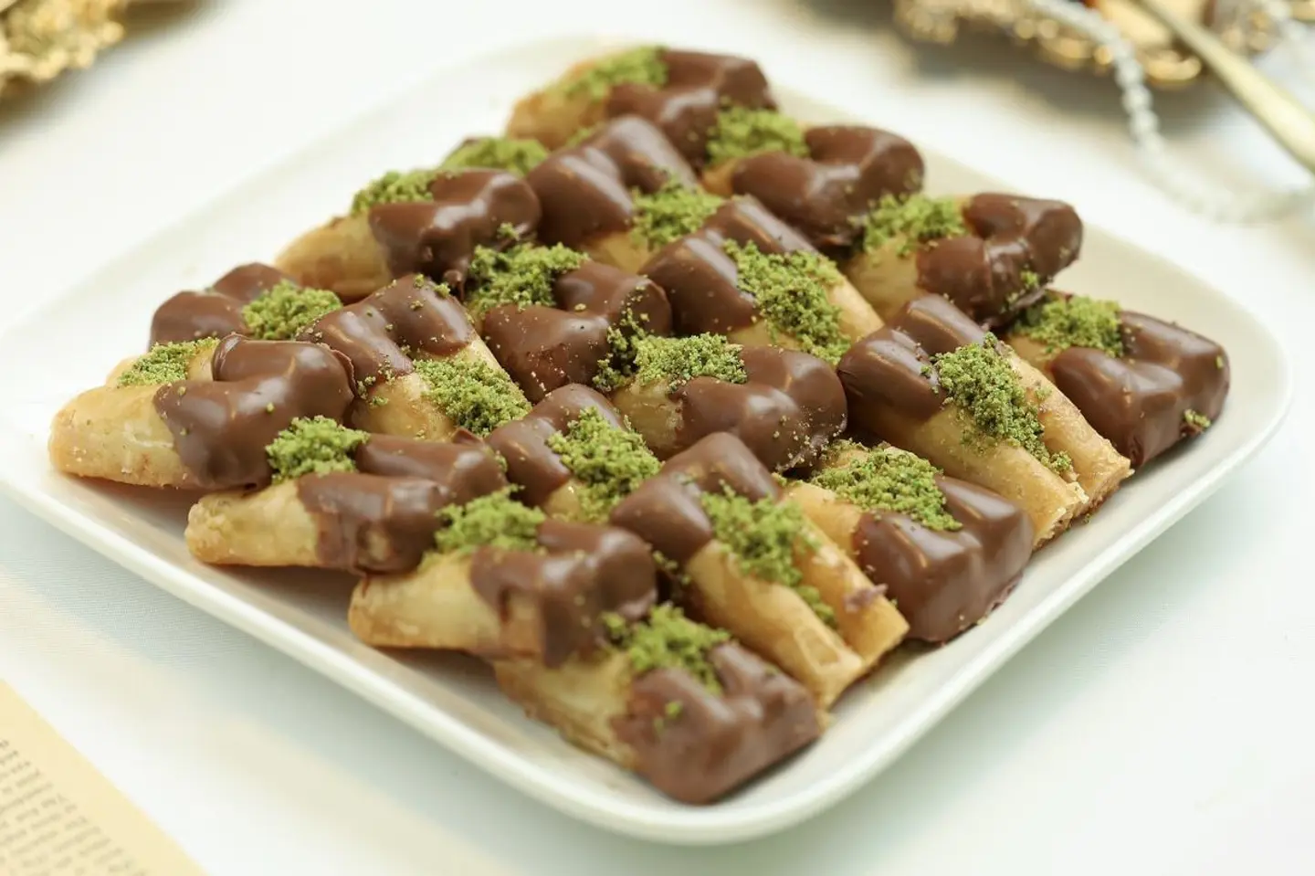 Cashew And Cocolate Baklava