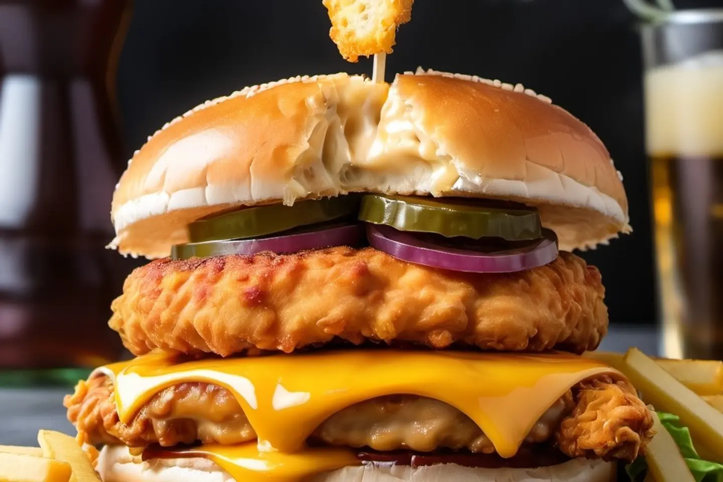 Mega Zinger Burger