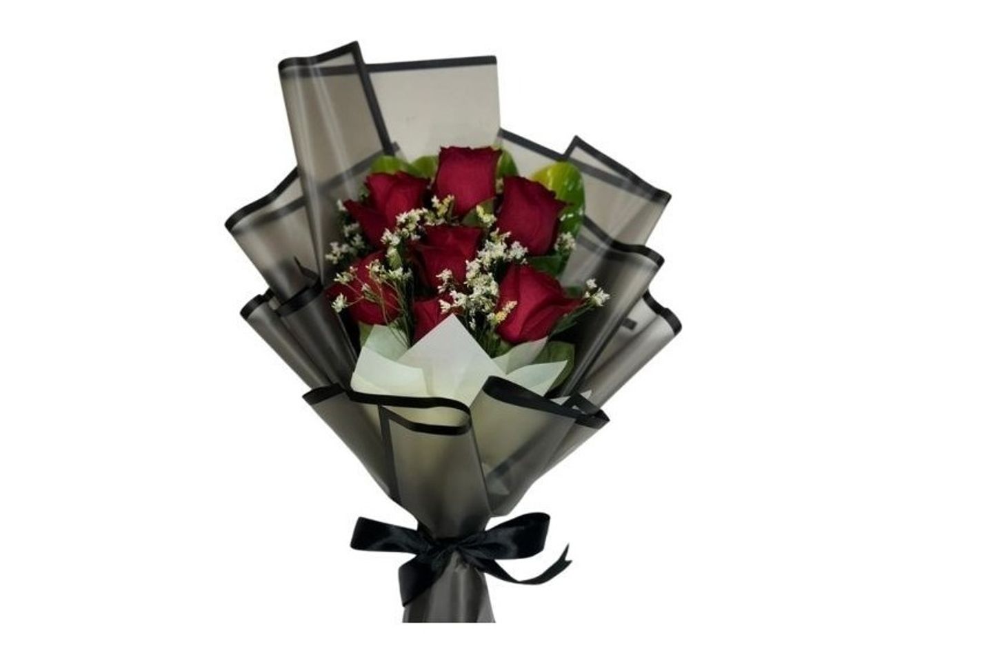 باقة حمراء صغيرة