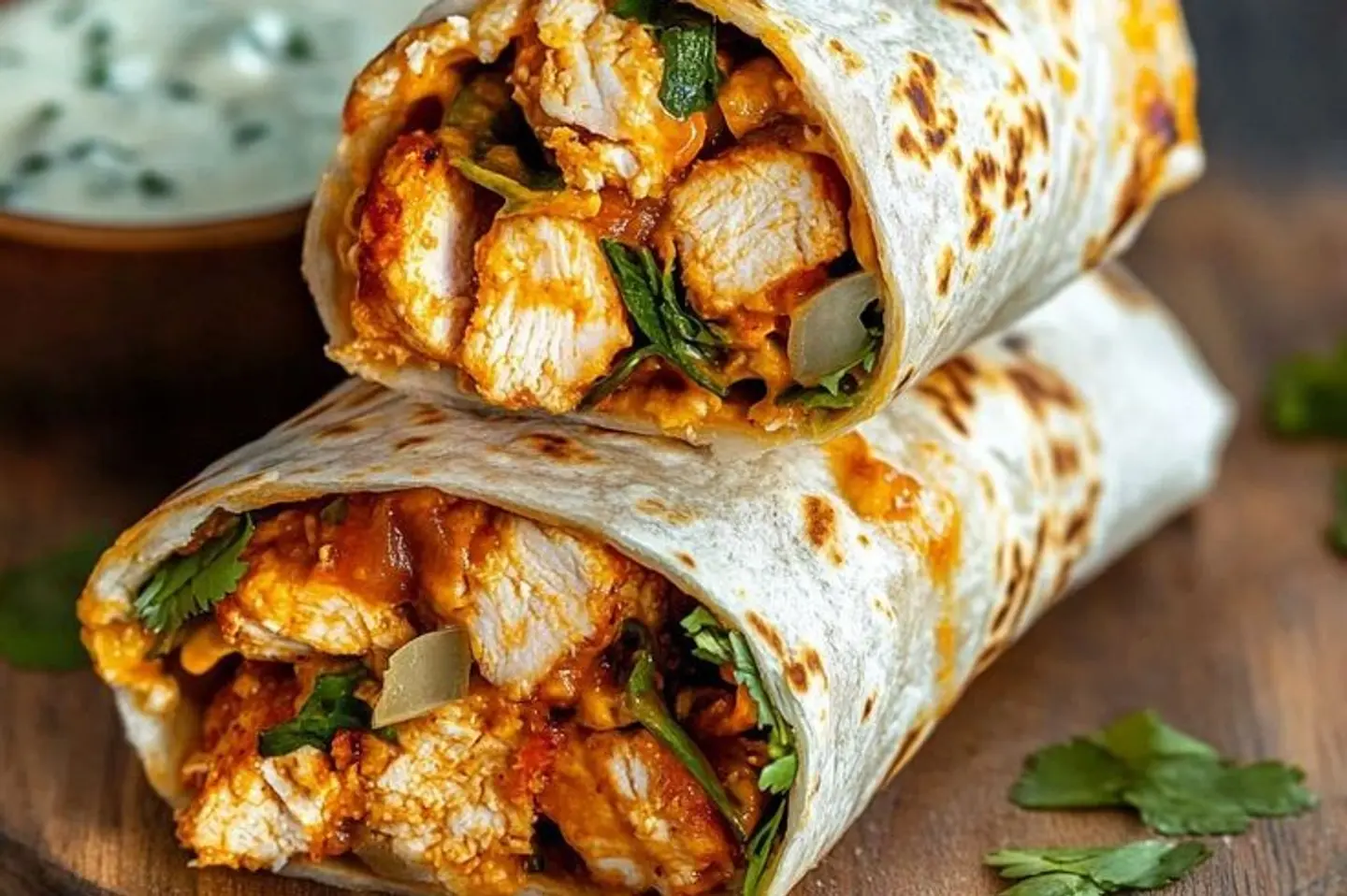 دجاج تيكا راب