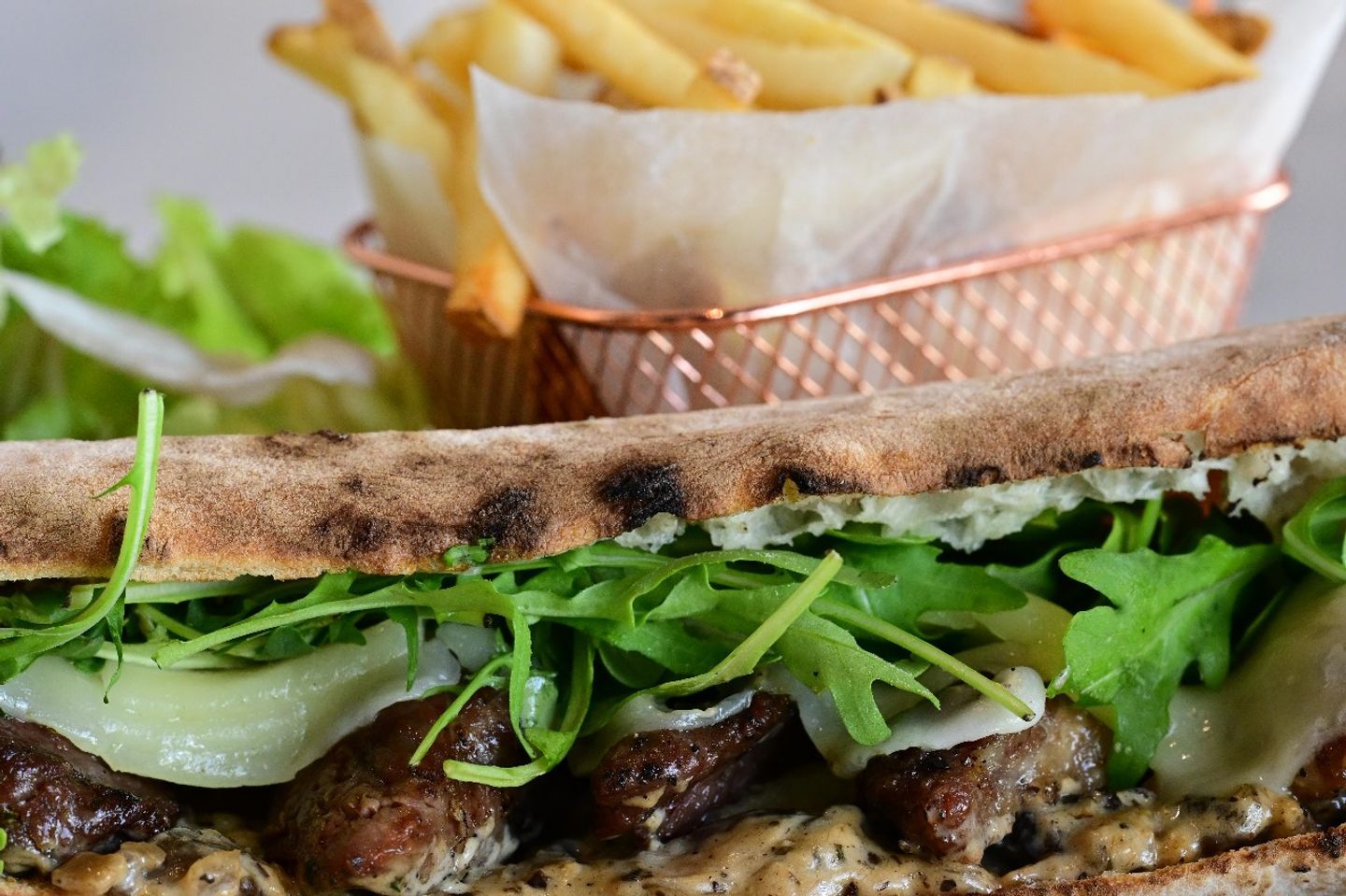 Steak Sandwich Panuozzo
