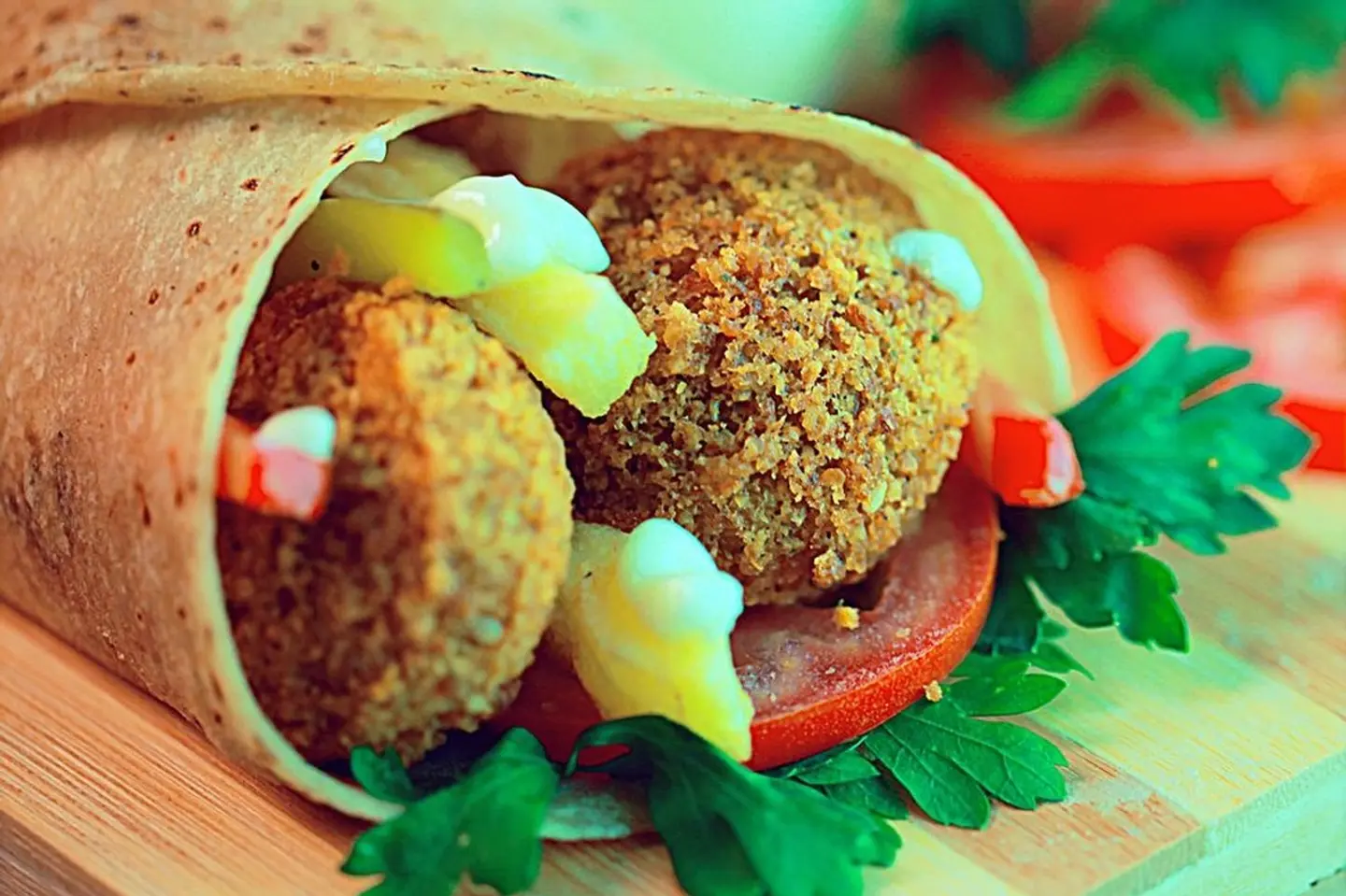 Falafel Sabbat Qursan Sandwich